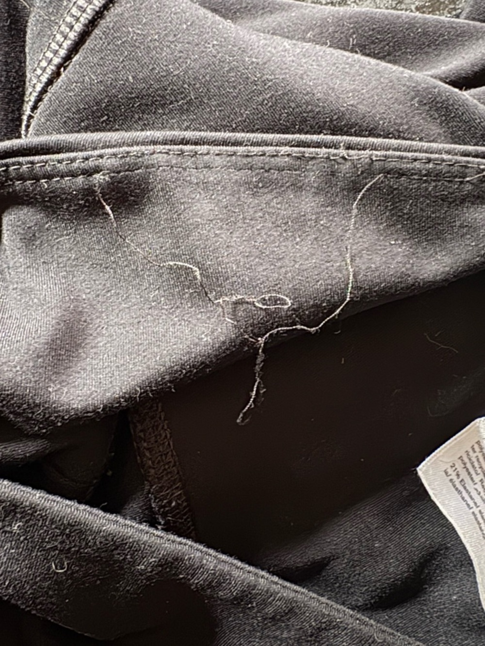 Girlfriend Collective Black High-Rise Leggings - Picture 6 of 8